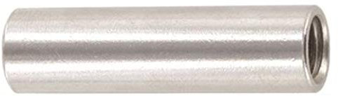Verbindungsmuttern Rund A2 Edelstahl DIN 9070 Langmuttern Gewindemuffen M6 – M16 (50, 6 x 20)