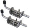 2 Pack Heavy Duty Stainless Steel Spring Loaded Latch Faster Locking Bolt Lock for Door Shed Gate or Tailgate Trailer Garage