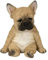 Mify RUSTOO Bulldog Ornamente, verschlafene französische Bulldogge Welpen Statue, realistische französische Bulldogge Polyresin Statue, Harz Ornament Outdoor oder Indoor Decor