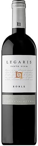 Legaris Roble Magnum Vino tinto DO Ribera del Duero, Tempranillo, Multicolor, Botella Magnum 1.5 l