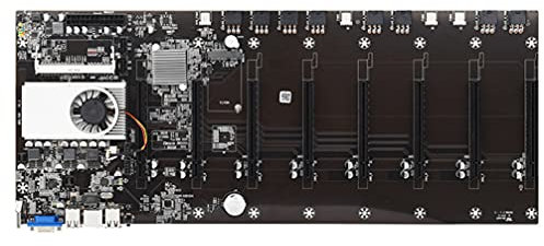 iplusmile Mining Machine Motherboard Memory Integrated Vga Interface for Cpu Mining Slots Setup