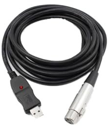 POWER STUDIO UTX 100 - Câble USB/XLR Femelle