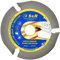S&R Disco Corte Madera 115mm Hoja de sierra circular de 115 mm x 3,8 mm x 22,23 – 20 mm 3T con dientes de carburo TCT HW