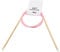 Coopay Rundstricknadel 80 cm, 5,0 mm Bambus Stricknadel Rundstricknadeln Nadelspiel