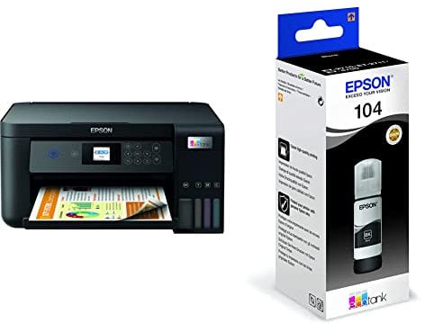 Epson EcoTank ET-2850 Wi-Fi Ink Tank Printer - Print, Scan, Copy, With Up To 3 Years Ink incl.