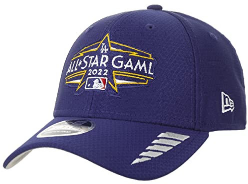 New Era 9Forty LA Dodgers Palm Allstar Cap Basecap Baseballcap Curved Brim MLB Los Angeles (One Size - blau)