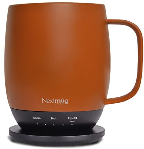 Nextmug - Temperature-Controlled, Self-Heating Coffee Mug (Spice - 14 oz.)