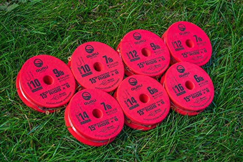 Guru Super MWG Köderband, ohne Widerhaken, 38,1 cm, Größe 10, 4,1 kg