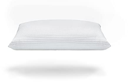 Fabe | Elastisches Kissen, flexibel und atmungsaktiv, hygienisch und hygroskopisch, Bezug aus 100% Baumwolle, Wabenmuster, 45 x 75 x 14 h, 1000 g