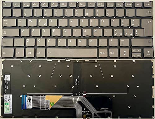 INFOELETTRONICA LO STORE DELLA CONVENIENZA E QUALITA' Tastiera Italiana RETROILLUMINATA per Lenovo Yoga 530-14ikb Air 13IWL Air 13IKB Air 15 2018 Air 15iKBR Air 15ARR