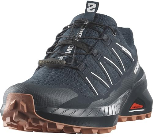 Salomon Speedcross Peak Climasalomon wasserdichte Damen Trail-Laufschuhe, Outdoor-bereit, Geländegängiger Schutz, Aktiver Grip, Carbon, 39 1/3
