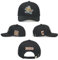 D-5 Mighty Ducks Verstellbare Snapback Mütze für Herren Damen #96 Conway #99 Banks Unisex Hip Hop Baseball Cap, Neu Schwarz #96, Einheitsgröße