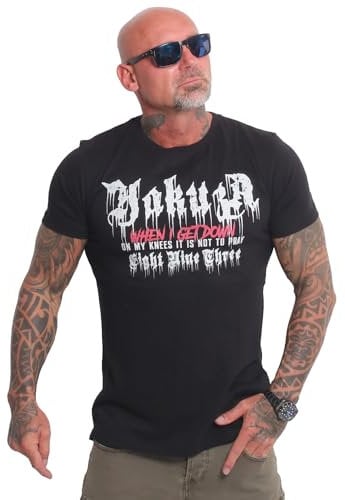 Yakuza Herren Get Down T-Shirt, Schwarz, XXL