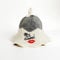 SAUNA GURU Natural Textile Capello da Sauna 'Mrs Sauna' Bianco - Cappelli in feltro di lana biologico 100% - Proteggi la tua testa dal calore - Guida eBook per Sauna in inglese incluso