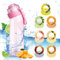 Boletonic Bouteille d'eau parfumée de 650 ml avec 1 capsule de saveur, tasse d'eau de sport anti-fuite avec paille (rose), B-001