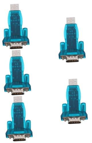 iplusmile 5 Pezzi Convertire In Porta Seriale Seriale Rs232 Adattatore Convertitore Seriale Adattatore USB Convertitore Da USB A Seriale Accessorio Conveniente Adattatore USB Adattatore Da