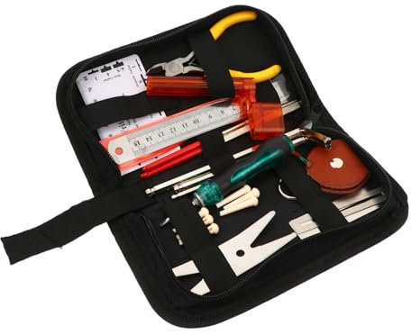 GREENADSCAPE Gitarren Reparatur Werkzeugset Teiliges Kit Für Wartung Und Saitenwechsel Praktische Werkzeuge Für Gitarre Ukulele Und Bass