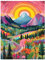 Malen nach Zahlen, Malen nach Zahlen Erwachsene, Landschaft Paint by Numbers Adult, DIY Handgemalt Ölgemälde für Home Décor Geschenk 40x50cm