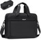 SPAHER Borsa Porta PC Custodia PC 15.6 Pollici Borsa Tracolla Uomo Borsa Università Borsa da Lavoro Ufficio Borsa Computer Laptop Bag Borsa Porta Documenti Uomo Valigetta 24 Ore Uomo Nero