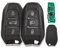 Clé Electronique Vierge pour Peugeot,pour Citroën,pour DS de 2019 à 2023 - IM3A - NCF29A1 - ID4A - Compatible 208-308-508-2008-3008-5008- Compatible C3-C4 Spacetourer-C5 Air Cross (Phare, A3M65)