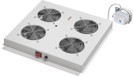 Gruppe 2 Lüfter mit Thermostat für Schränke Rack LINK EAVI
