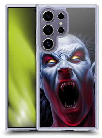 Head Case Designs Offizielle Tom Wood Das Erwachen des Vampir Horror Gelhülle [Militärischer Schutzgrad] Kompatibel Mit Samsung Galaxy S25 Ultra Und Kompatibel Mit MagSafe