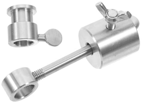 VICASKY Stainless Steel Replacement Spit Counter Balances and Bushing Kit Rotisserie Counterweights for Grills Animal Rotisserie Spit Trussing