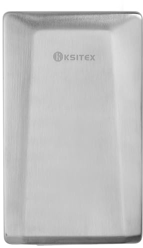 KSITEX Händetrockner, Hochgeschwindigkeits-Händetrockner für den gewerblichen Gebrauch, Edelstahl, automatischer elektrischer Trockner, Wandmontage für Toiletten und Badezimmer, Gebürstet