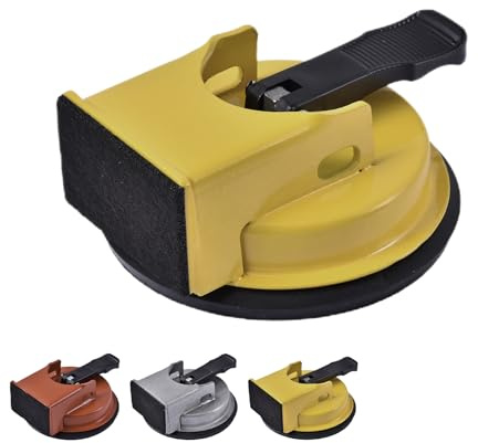 Laminatboden Reparaturwerkzeug, Hochleistungs Bodenspalt Fixierwerkzeug, Ergonomischer Bodenritzen Greifer Mit Saugnapf, Vakuum Fliesenboden Lattengreifer, Laminat Verlegeset Für Vinyl, Holzböden(C)