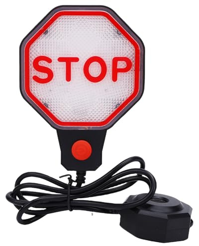 Luocute Sensore di Parcheggio per Garage, Assistente di Parcheggio Ad Ultrasuoni Regolabile con Display LED Rosso Giallo Verde, per Auto SUV Camion Spazi Singoli Doppi Stretti