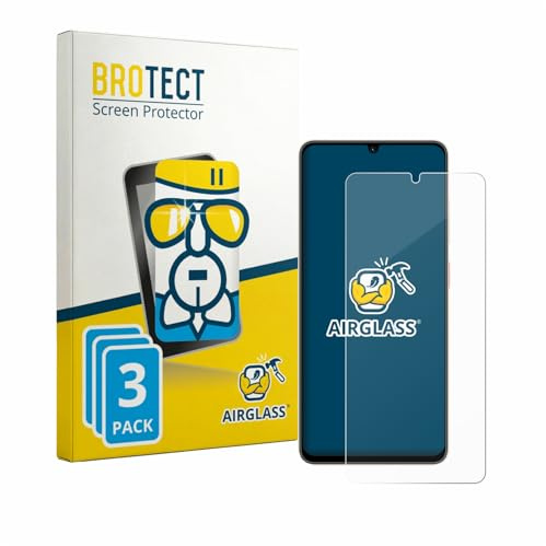 BROTECT 3 Stück Schutzglas für ZTE Blade A56 Schutzfolie Panzer Folie Glas[Extrem Kratzfest 9H, Anti-Fingerprint, Ultra-Transparent]