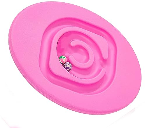 Cosiki Schaukel-Schnecken-Balance-Brett für, Kreatives Sensorisches Spielzeug Im Schnecken-Design Zum Spielen Drinnen und Draußen, Sicherer Kunststoff, 1,1 Kg (PINK)
