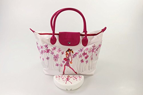 TUPPERWARE Tasche Shopper pink Lady Einkaufstasche + Vesper-Box weiß pink Lady