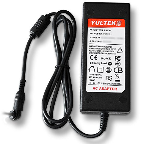 Yultek 19v Ac Dc Adapter Charger For LG Electronics Cinema 3D Widescreen 18.5 21 24 25 29 34 Ultrawide Full HD IPS LED Gaming Monitor LED-lit LCD Monitor Switching Power Supply Cord Charger