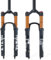 ZTZ MTB Magnesium-Legierung Luftfedergabel, Mountainbike Frontgabel, 25 cm Einbauhöhe (Manual Locking, 29)