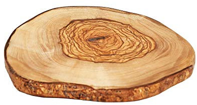NATUREHOME Olivenholz-Baumscheiben: Natürliche Eleganz für besondere Momentet Ø 12-17cm