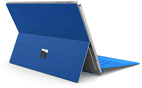Skins4u Slim Premium Skin Klebeschutzfolie Tablet Schutzfolie Cover für Microsoft Surface Pro 7 Skins Aufkleber Solid State Darkblue