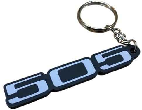 Porte clés/Keychain/Keyring PVC 505 LOGO monogramme