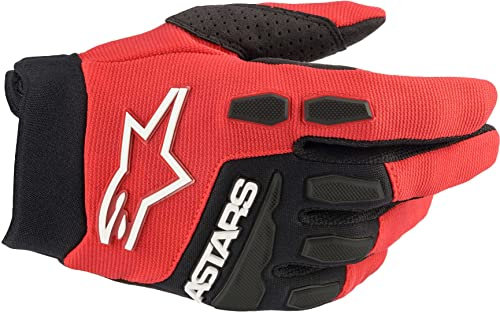 Alpinestars Gloves Full Bore Junior Bright Red/Black L