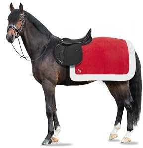 Horze Weihnachtliche Ausreitdecke, Rot, P