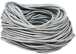 Roman Blind Cord 20MT 2mm Diameter String for Austrian Festoon Cording Picture Frame Mirror Hanging String Roller Blinds Replacement String Grey