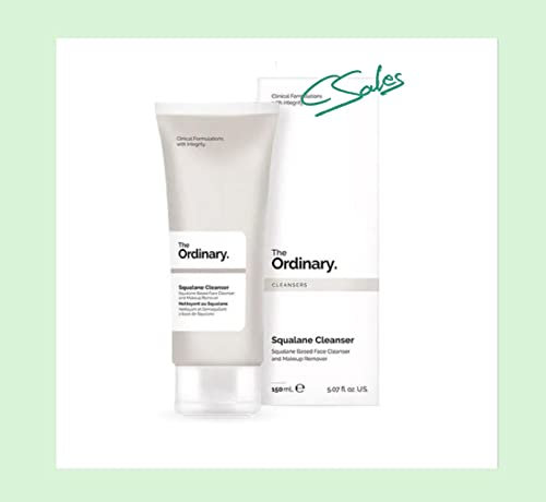 The Ordinary ORIGINAL Squalane Cleanser | Sanfte und feuchtigkeitsspendende Gesichtsreinigung mit pflanzlichem Squalane | 150 ml | von Cloud.Sales Cosmetics