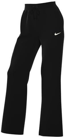Nike Women's Full Length Pant W NSW Phnx FLC HR Pant Wide, Black/Sail, DQ5615-010, XS
