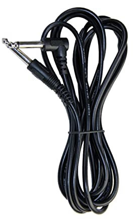 ZALHIN Cable De Amplificador De Guitarra Eléctrico Cable De Amplificador AMP Negro para Adaptador De Cable De Guitarra Eléctrica