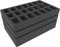 Feldherr foam set compatible with 9L Really Useful Boxes - 42 miniatures + tanks/monsters, Really Useful Boxes:without box