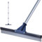 DSV Standard Floor Squeegee for Concrete Floor, 17.5 Large Floor Squeegee Broom for Floor, Heavy Duty Floor Squeegee for Tile Floor with 62 Handle for Garage, Deck, Bathroom, Window, Glass