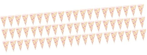 MAGICLULU 200 Stk Popcorn Taschen Zuckerwatte Kegelförmige Beutel the wedding party hochzeitsideen Zellophanbeutel Snack-Taschen kegelförmige Leckerlibeutel Bonbontüten Glas Süssigkeit