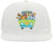 KarolioZonas tv 84 Snapback Flat Visor Cotton Blend Cap White, weiß, Einheitsgröße