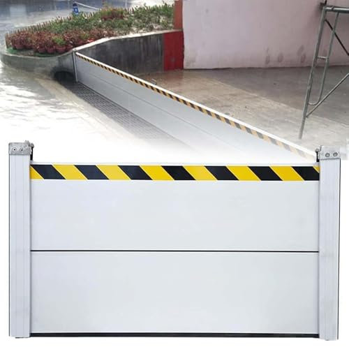 Generisch Hochwasserschutz Barriere Mobiler Hochwasserschutz Aluminium Dammbalkensystem Multifunktion Hochwassersperre Wasserabweiser Einfache Montage und Demontage,A,100 * 60cm
