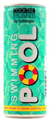 Cocktail Plant Swimming Pool fertig Cocktail 10.1% vol., 12er Pack (12 x 0.25 l) EINWEG